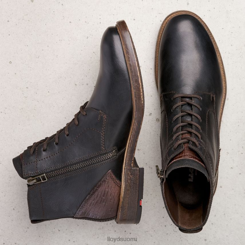 kenkiä LLOYD kaksinkertainen musta miehet 2N8DX540