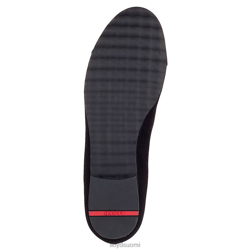 kenkiä LLOYD kiiltonahkainen ballerina musta naiset 2N8DX1171