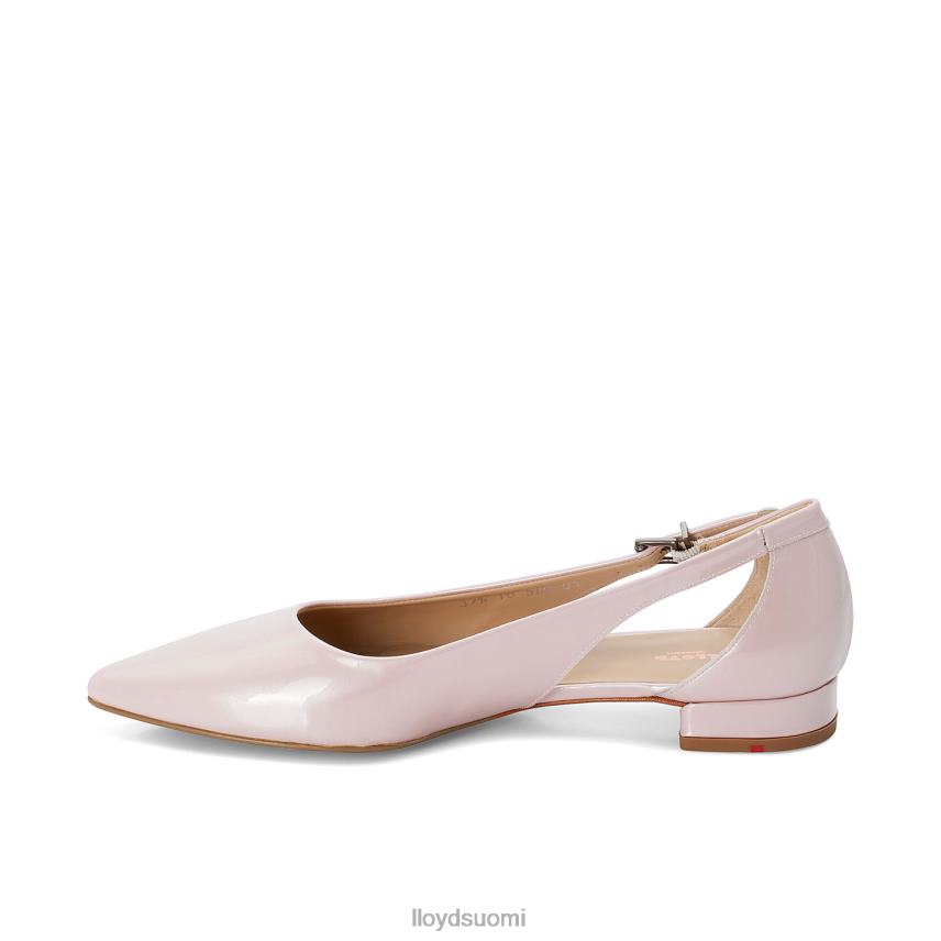 kenkiä LLOYD kiiltonahkainen ballerina punainen naiset 2N8DX1172