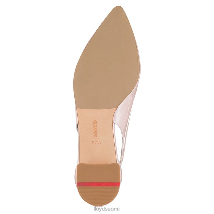 kenkiä LLOYD kiiltonahkainen ballerina punainen naiset 2N8DX1172