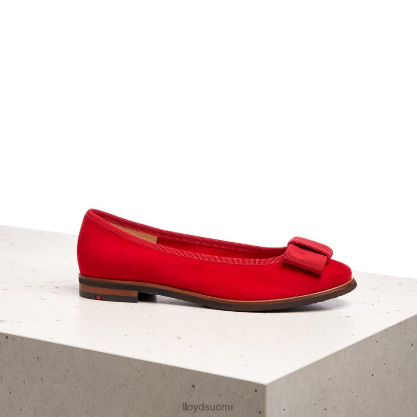kenkiä LLOYD nahkainen balerina punainen naiset 2N8DX1175