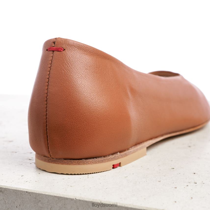 kenkiä LLOYD nahkainen balerina ruskea naiset 2N8DX1256