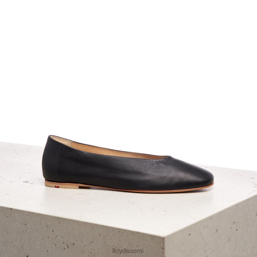 kenkiä LLOYD sileä nahkainen balerina musta naiset 2N8DX1257