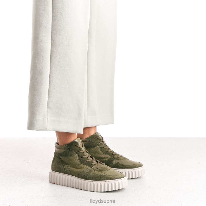 kenkiä LLOYD korkeat lenkkarit vihreä naiset 2N8DX769