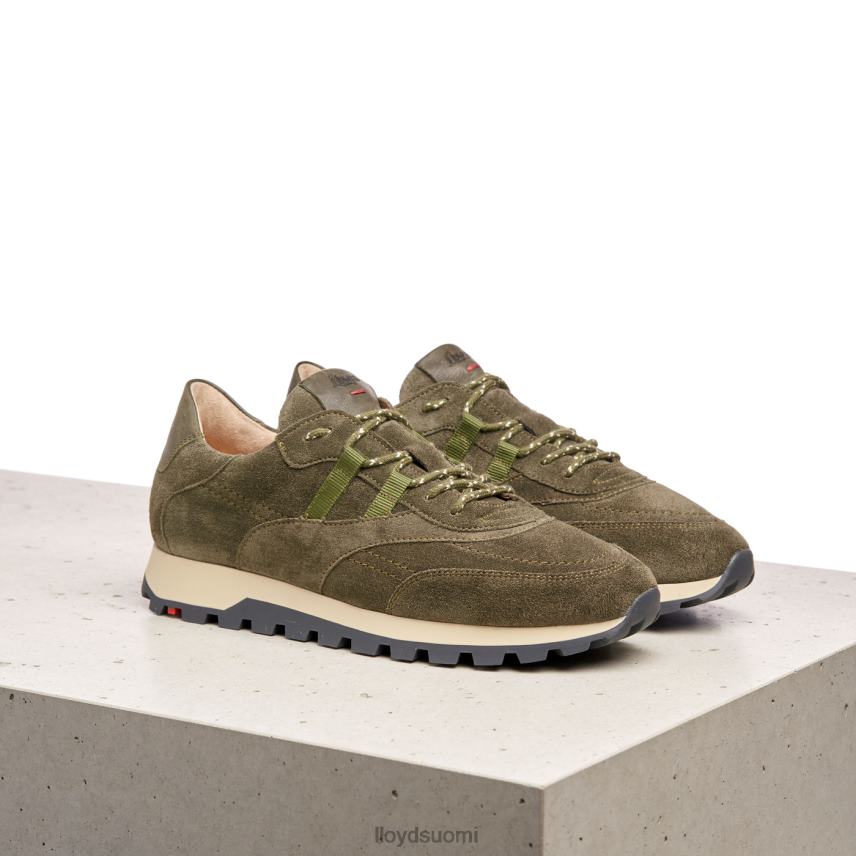 kenkiä LLOYD laadukkaat matalat lenkkarit vihreä naiset 2N8DX857