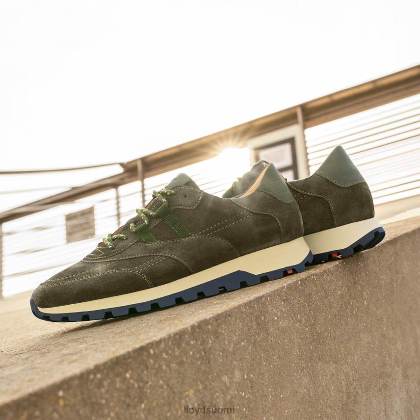 kenkiä LLOYD laadukkaat matalat lenkkarit vihreä naiset 2N8DX857