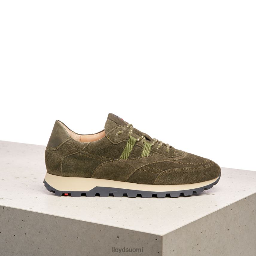 kenkiä LLOYD laadukkaat matalat lenkkarit vihreä naiset 2N8DX857