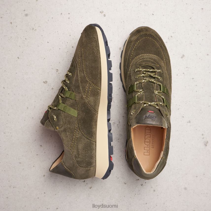 kenkiä LLOYD laadukkaat matalat lenkkarit vihreä naiset 2N8DX857