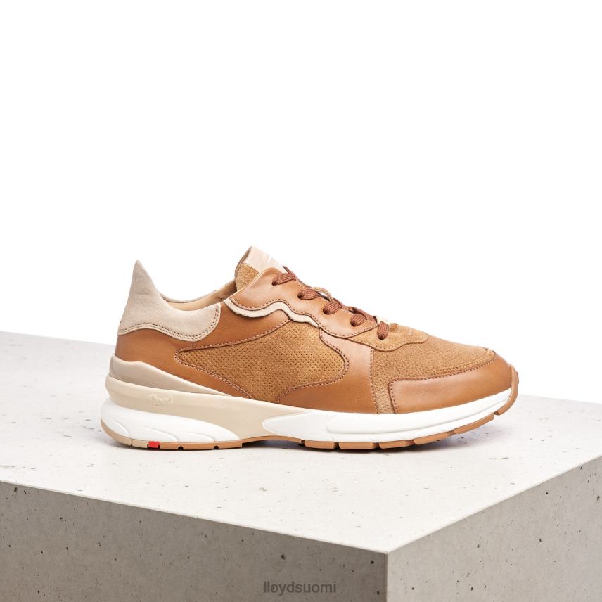 kenkiä LLOYD lampaannahkaiset lenkkarit ruskea naiset 2N8DX804