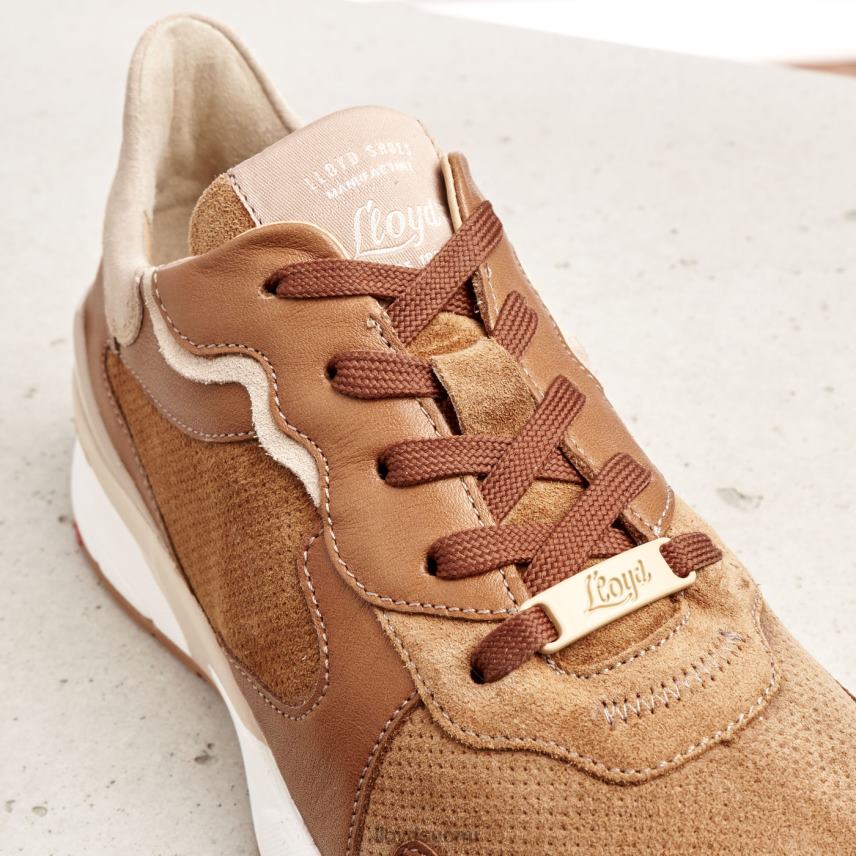 kenkiä LLOYD lampaannahkaiset lenkkarit ruskea naiset 2N8DX804