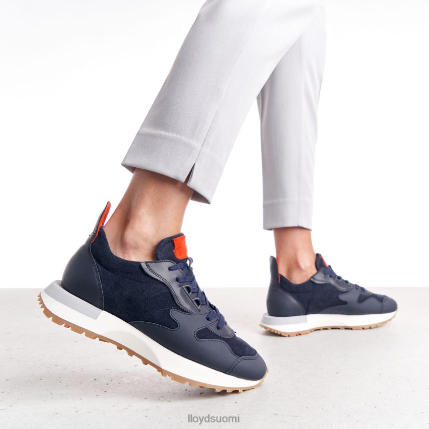kenkiä LLOYD lampaannahkaiset lenkkarit sininen naiset 2N8DX791