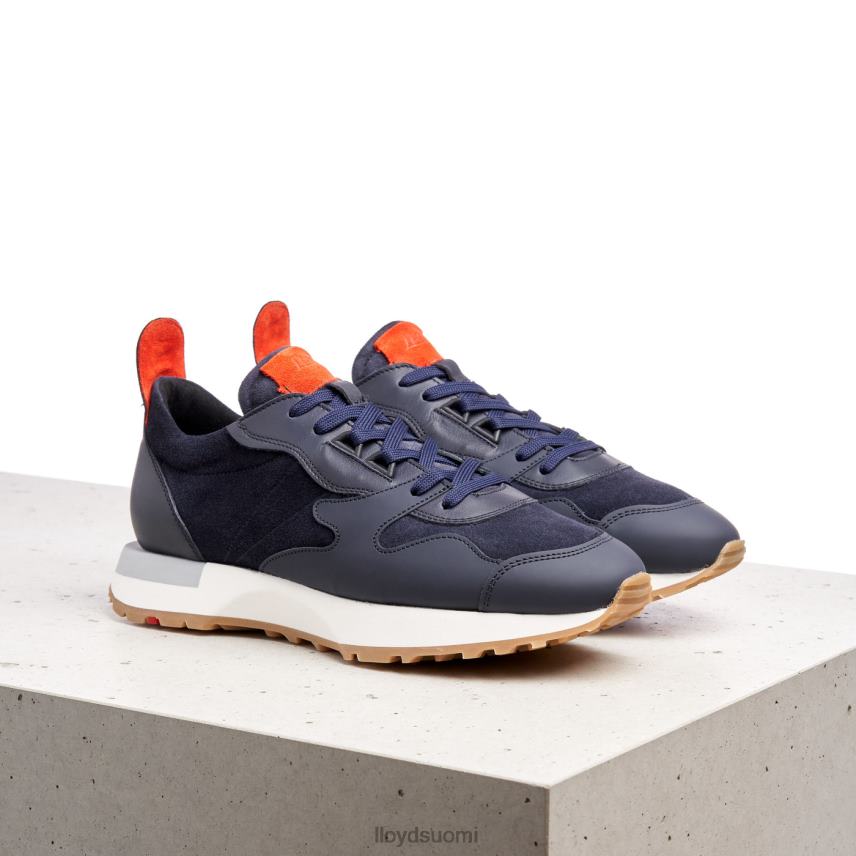 kenkiä LLOYD lampaannahkaiset lenkkarit sininen naiset 2N8DX791