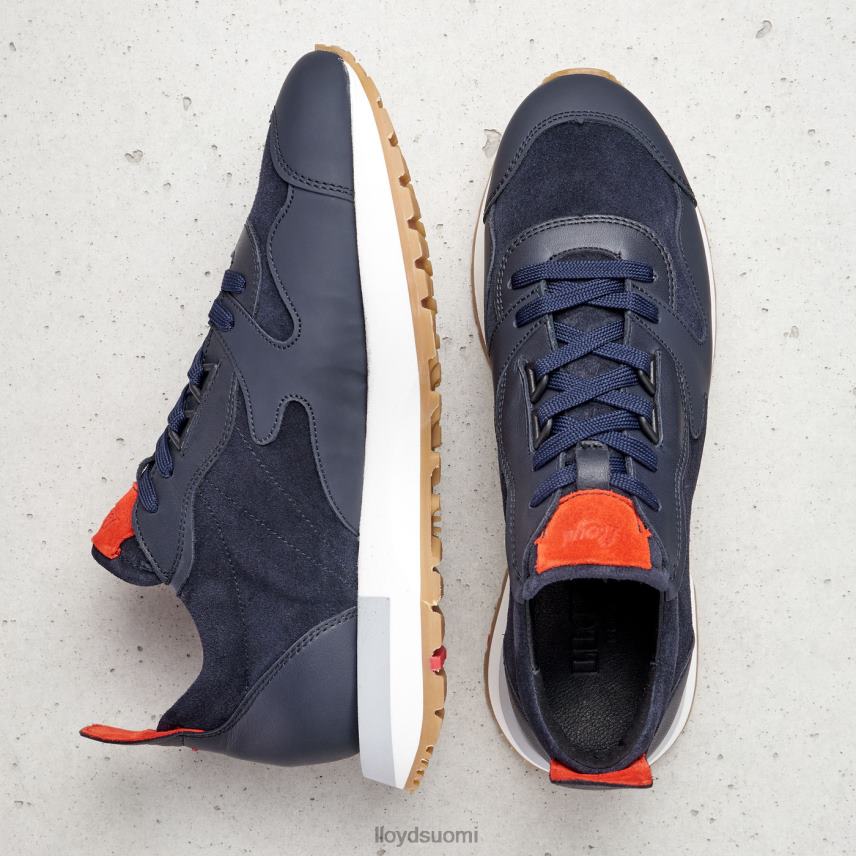 kenkiä LLOYD lampaannahkaiset lenkkarit sininen naiset 2N8DX791