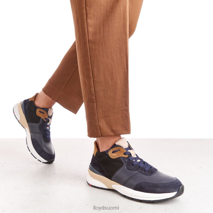 kenkiä LLOYD lampaannahkaiset lenkkarit sininen naiset 2N8DX814