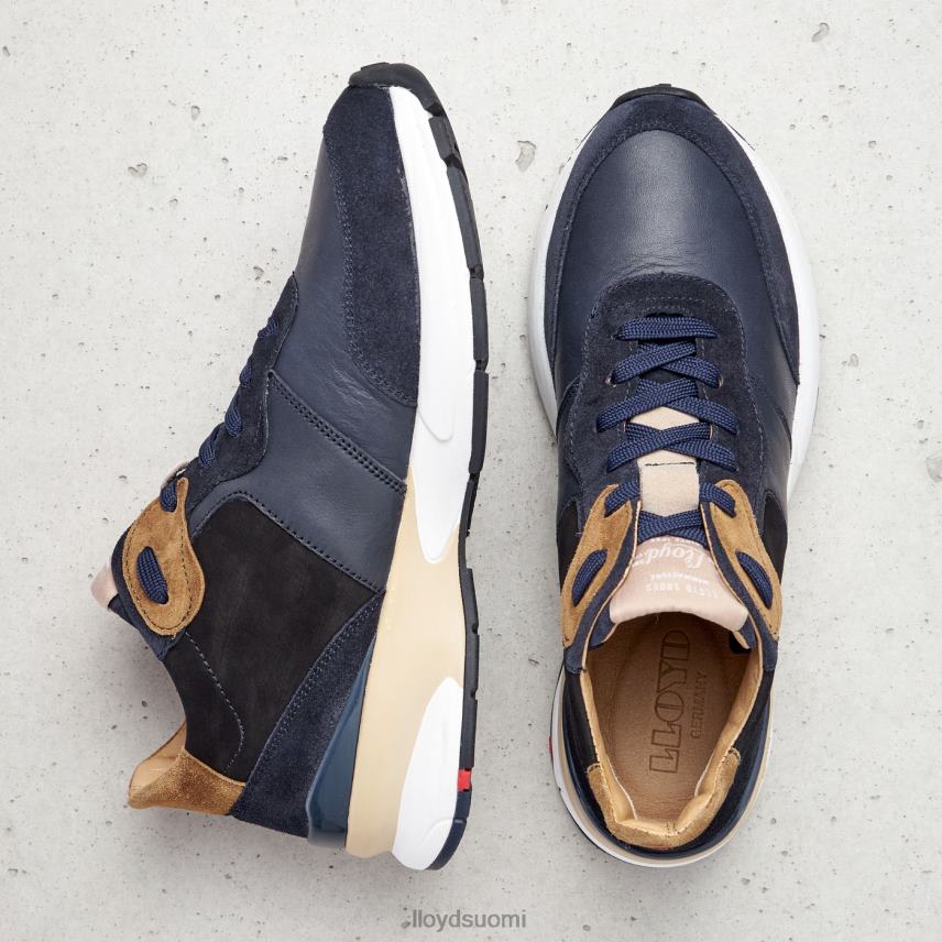 kenkiä LLOYD lampaannahkaiset lenkkarit sininen naiset 2N8DX814