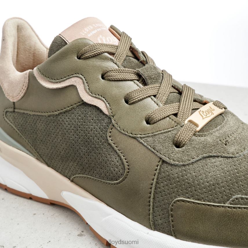 kenkiä LLOYD lampaannahkaiset lenkkarit vihreä naiset 2N8DX817