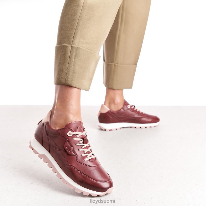kenkiä LLOYD matalat lenkkarit punainen naiset 2N8DX803