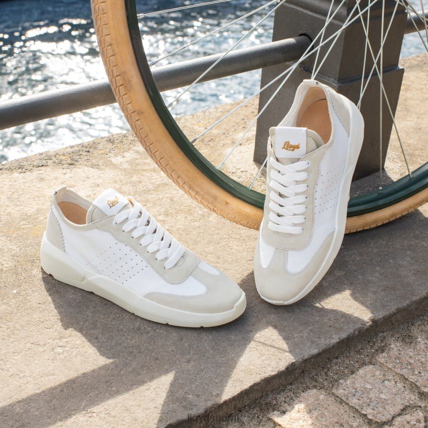 kenkiä LLOYD matalat lenkkarit valkoinen naiset 2N8DX827