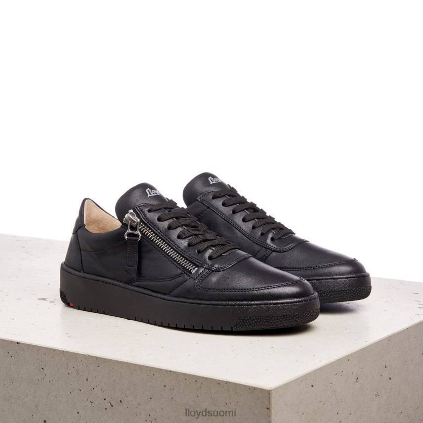 kenkiä LLOYD matalat nahkaiset lenkkarit musta naiset 2N8DX823