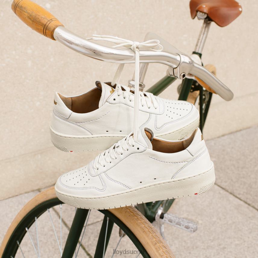 kenkiä LLOYD matalat nahkaiset lenkkarit valkoinen naiset 2N8DX765