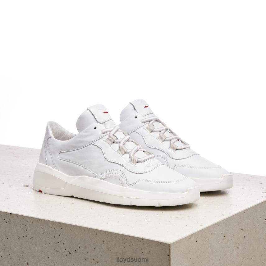 kenkiä LLOYD matalat nahkaiset lenkkarit valkoinen naiset 2N8DX829