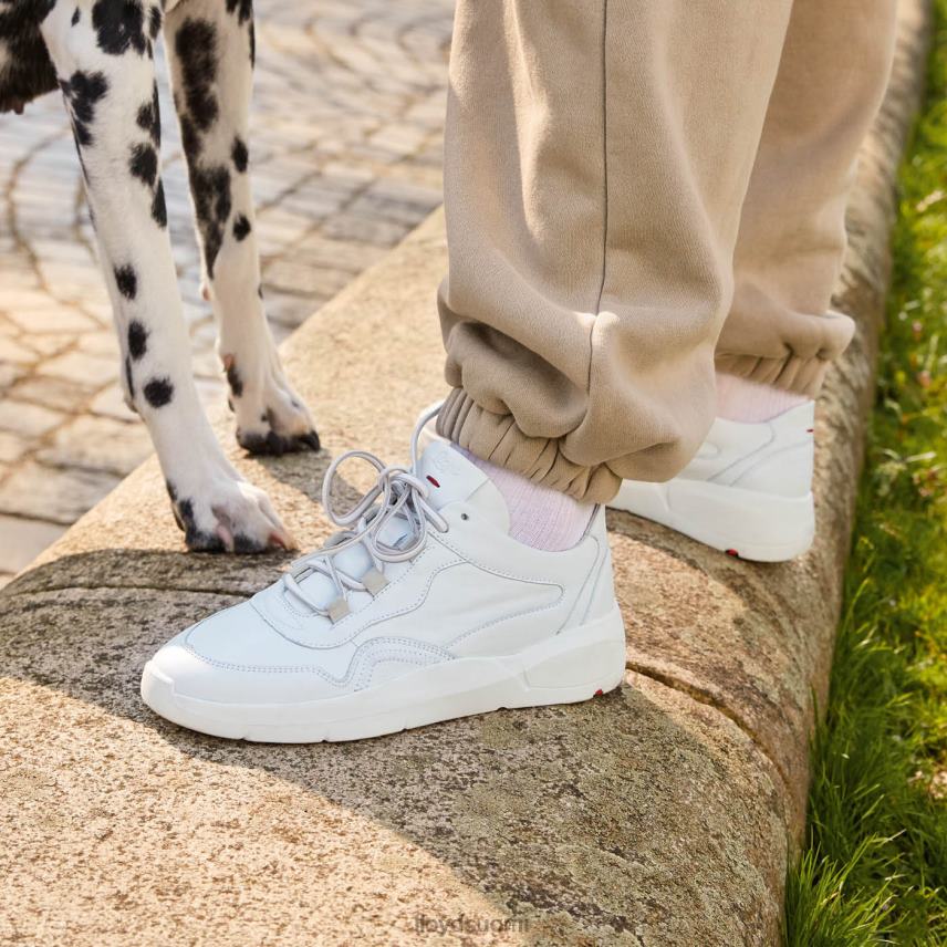 kenkiä LLOYD matalat nahkaiset lenkkarit valkoinen naiset 2N8DX829