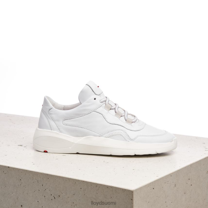 kenkiä LLOYD matalat nahkaiset lenkkarit valkoinen naiset 2N8DX829