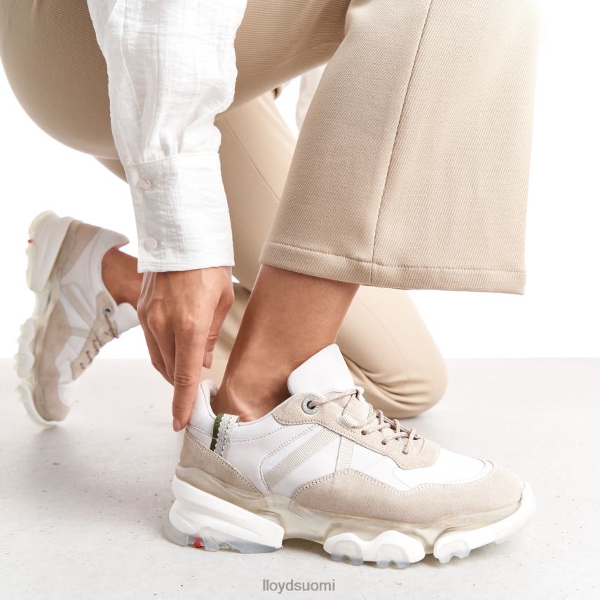 kenkiä LLOYD mokkanahkaiset lenkkarit valkoinen naiset 2N8DX816