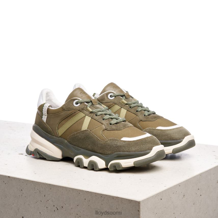 kenkiä LLOYD mokkanahkaiset lenkkarit vihreä naiset 2N8DX802