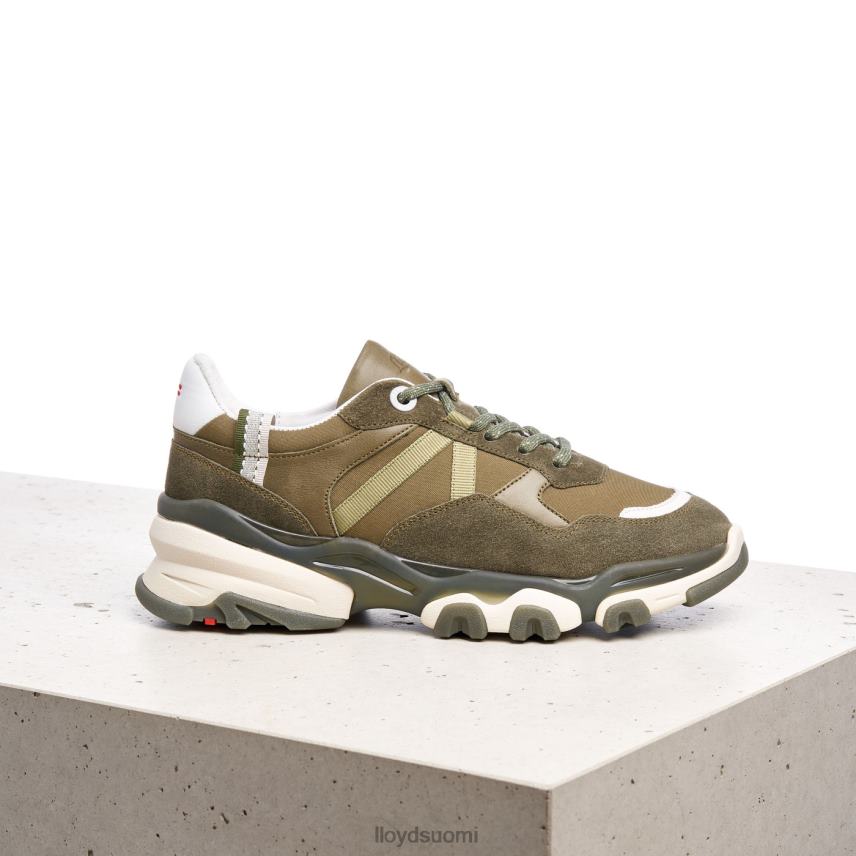 kenkiä LLOYD mokkanahkaiset lenkkarit vihreä naiset 2N8DX802