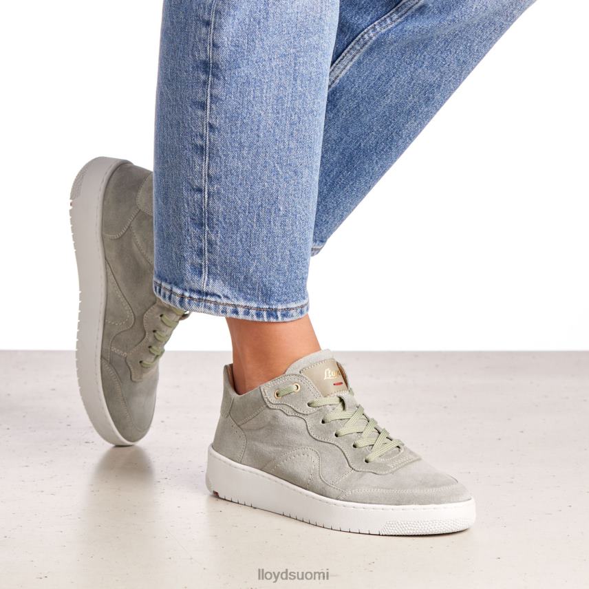 kenkiä LLOYD mokkanahkaiset lenkkarit vihreä naiset 2N8DX841