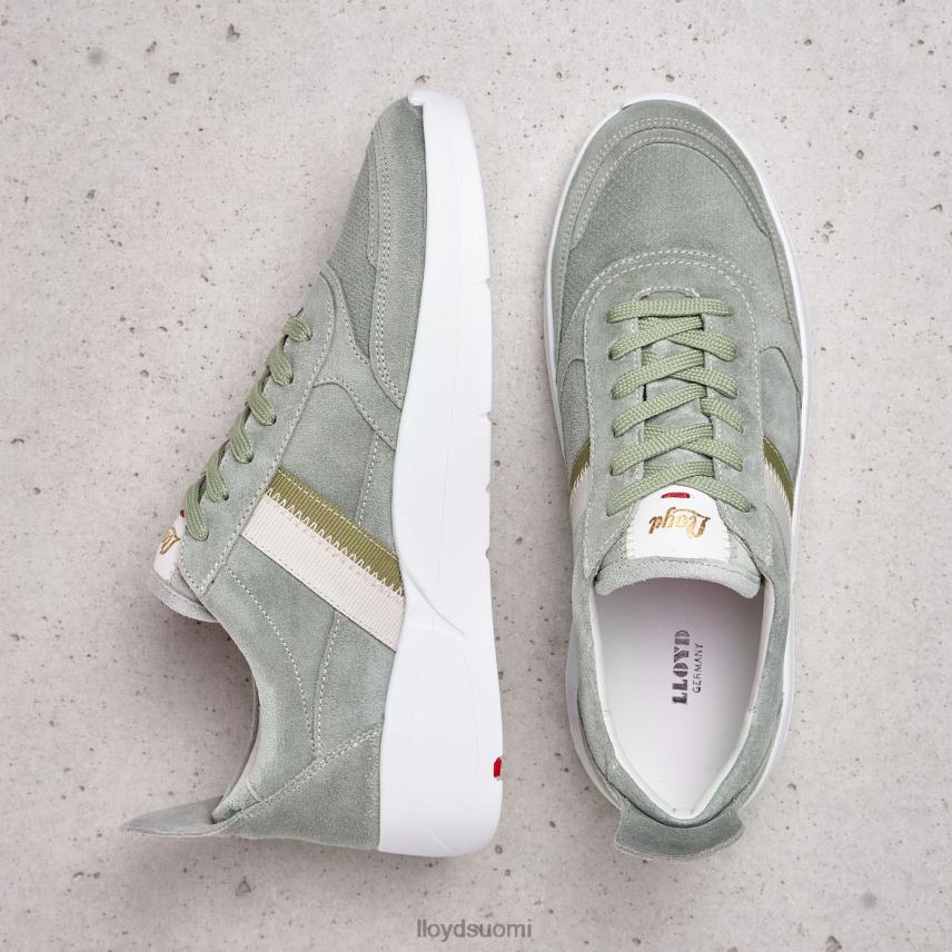 kenkiä LLOYD näppärät sileät nahkaiset tennarit vihreä naiset 2N8DX809
