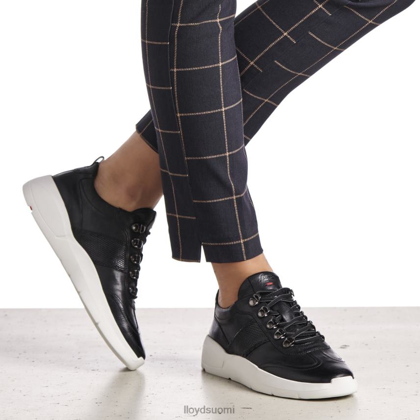 kenkiä LLOYD nahkaiset lenkkarit musta naiset 2N8DX834