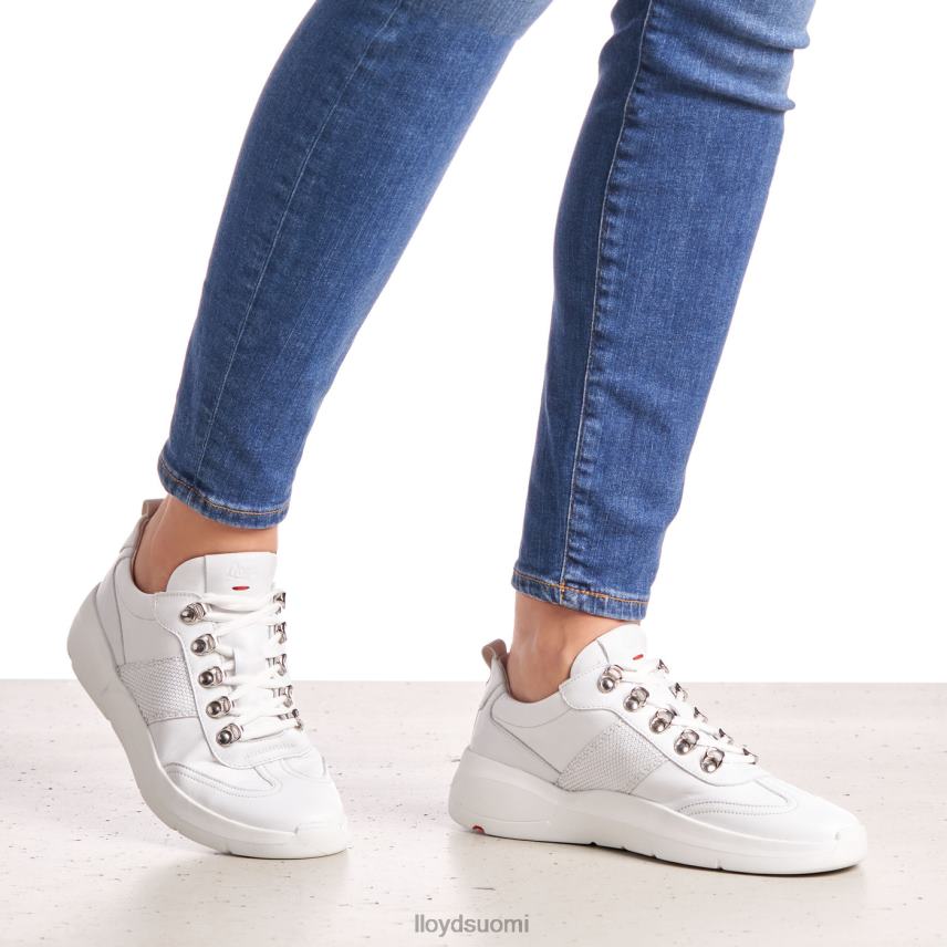 kenkiä LLOYD nahkaiset lenkkarit valkoinen naiset 2N8DX790