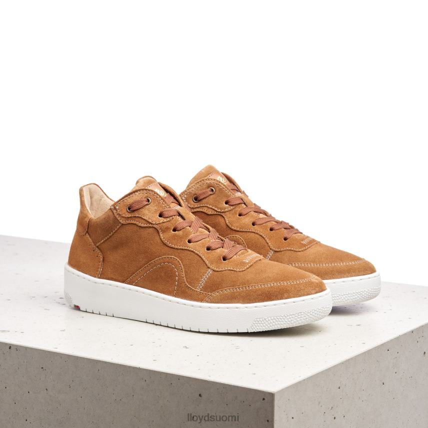 kenkiä LLOYD nahkaiset matalat lenkkarit ruskea naiset 2N8DX782