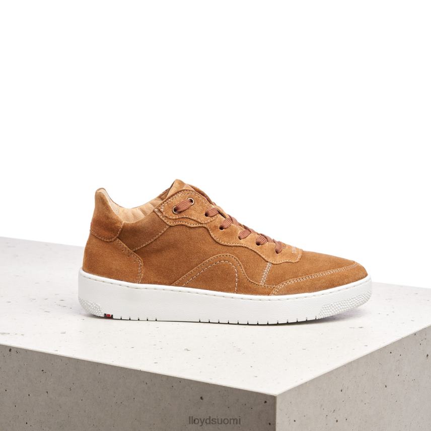 kenkiä LLOYD nahkaiset matalat lenkkarit ruskea naiset 2N8DX782