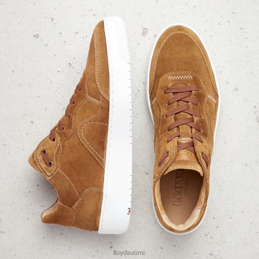 kenkiä LLOYD nahkaiset matalat lenkkarit ruskea naiset 2N8DX782