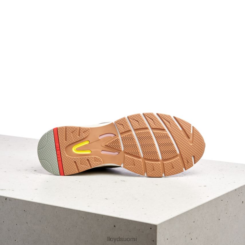 kenkiä LLOYD nahkaiset matalat lenkkarit vihreä naiset 2N8DX767