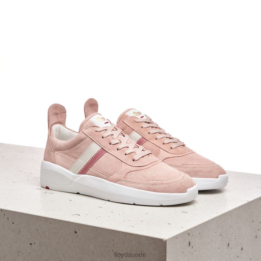 kenkiä LLOYD sileät nahkaiset lenkkarit vaaleanpunainen naiset 2N8DX789