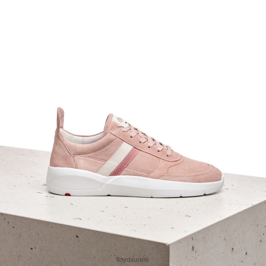 kenkiä LLOYD sileät nahkaiset lenkkarit vaaleanpunainen naiset 2N8DX789