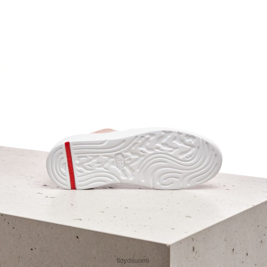 kenkiä LLOYD sileät nahkaiset lenkkarit vaaleanpunainen naiset 2N8DX789