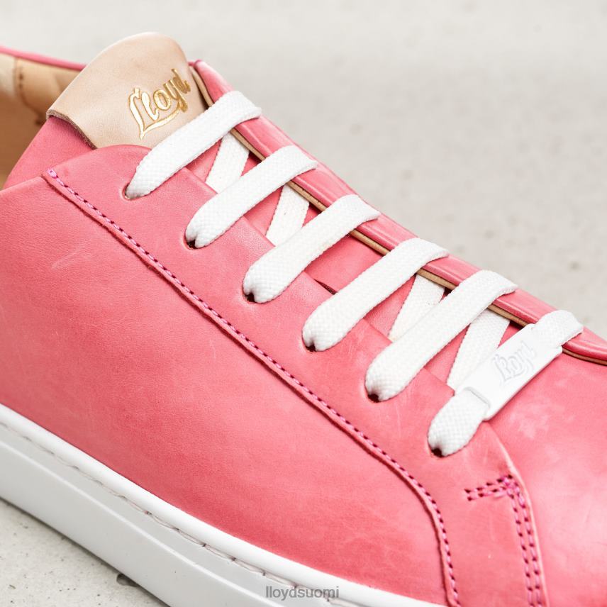 kenkiä LLOYD sileät nahkaiset lenkkarit vaaleanpunainen naiset 2N8DX842