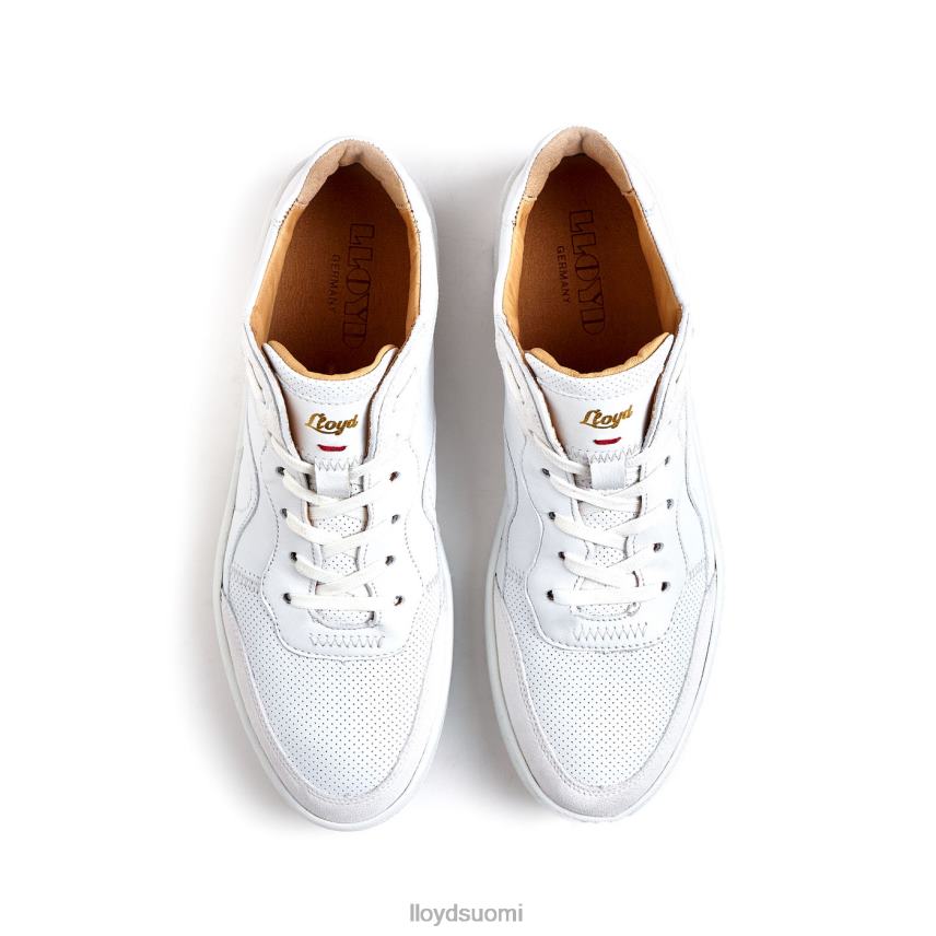 kenkiä LLOYD sileät nahkaiset lenkkarit valkoinen naiset 2N8DX756