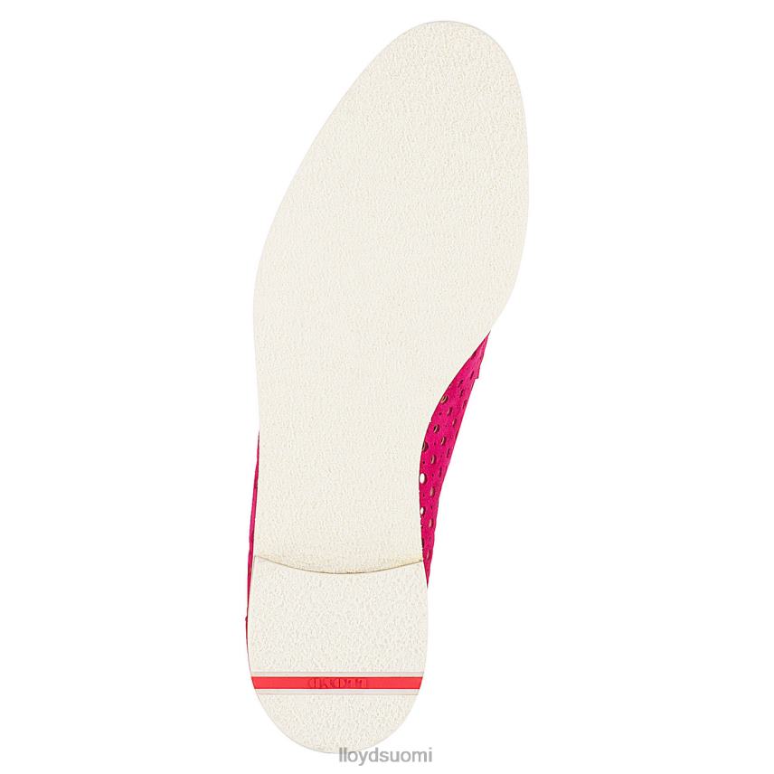 kenkiä LLOYD mokkanahka nauhalliset puolikengät punainen naiset 2N8DX1359