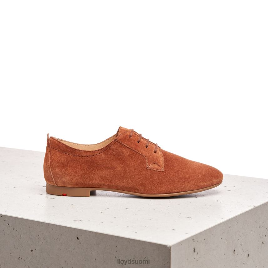 kenkiä LLOYD mokkanahka nauhalliset puolikengät ruskea naiset 2N8DX1185