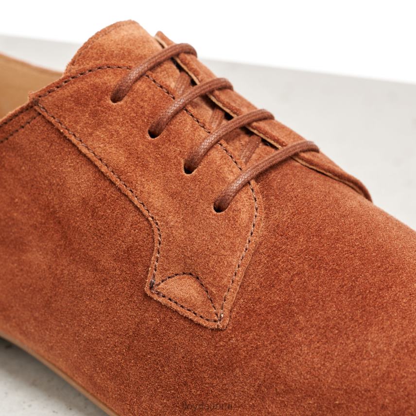 kenkiä LLOYD mokkanahka nauhalliset puolikengät ruskea naiset 2N8DX1185