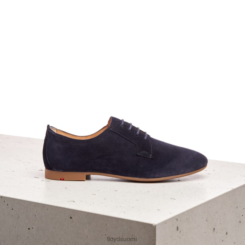 kenkiä LLOYD mokkanahka nauhalliset puolikengät sininen naiset 2N8DX1188