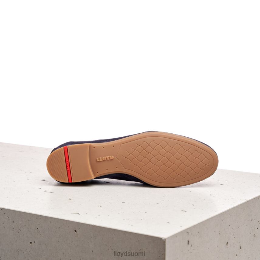kenkiä LLOYD mokkanahka nauhalliset puolikengät sininen naiset 2N8DX1188