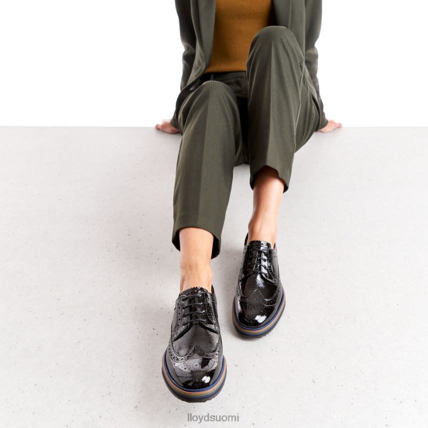 kenkiä LLOYD nauhoittaa puolikengät musta naiset 2N8DX1043