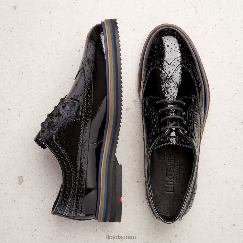 kenkiä LLOYD nauhoittaa puolikengät musta naiset 2N8DX1043